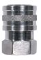 1/4" NPT Quick Connect Coupling - Economy [125 85.300.102S] [125 85.300.107S] - 1/4" NPT Female, Stainless Steel