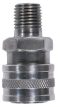 1/4" NPT Quick Connect Coupling - Economy [125 85.300.102S] [125 85.300.107S] - 1/4" NPT Male, Stainless Steel