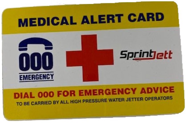 Medical Alert Card[165 MAC-P]