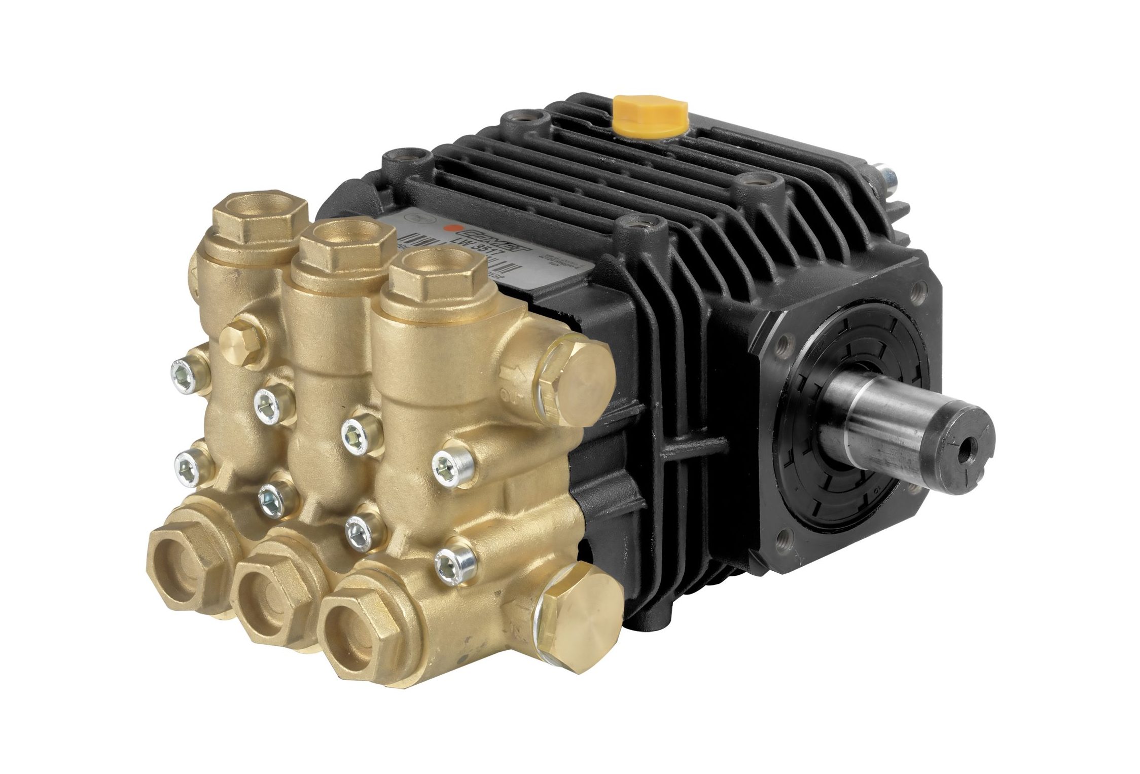 High Pressure Triplex Pump - LW Series - Solid, 24 mm Shaft - COMET[210 LW3513S]