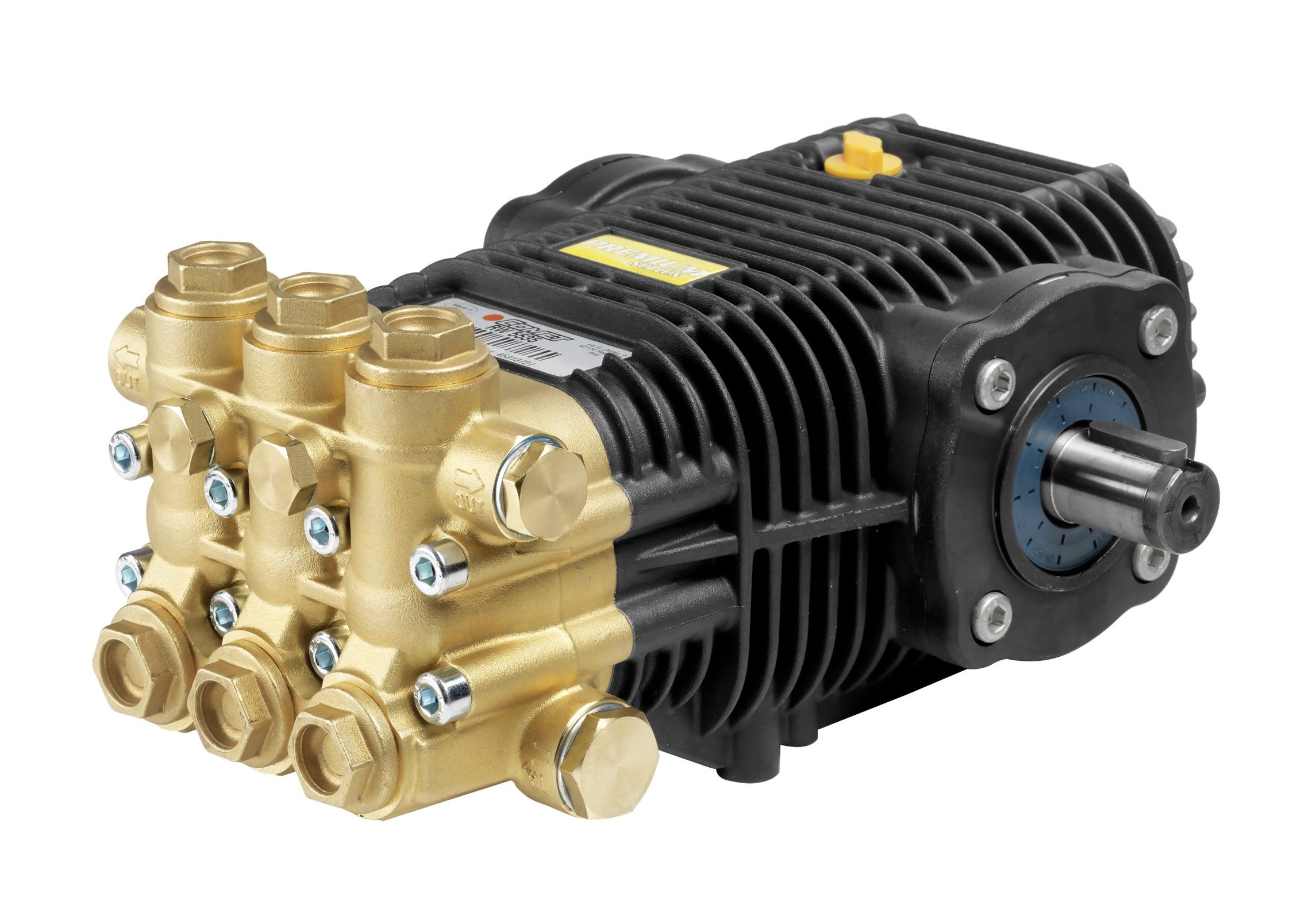 High Pressure Triplex Pump - RW Series - Solid, 24 mm Shaft - COMET [210 RW4040S]