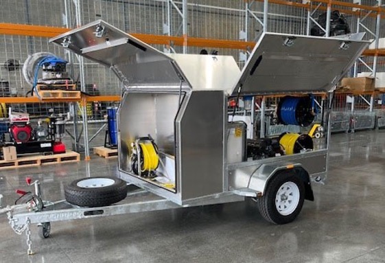 Sprintjett SJENT-X1M-H Enclosed Trailer Jetter