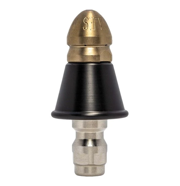 Compressor Penetrator Nozzle 1/8" with QR-A Slim PVC Skirt